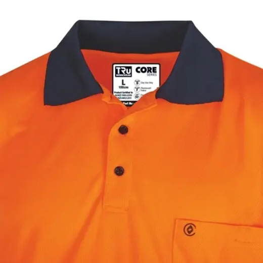 Picture of Tru Workwear, L/S Two Tone Polo